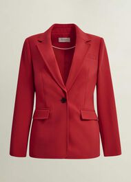 Miley Suit Jacket, Begonia Red, hi-res