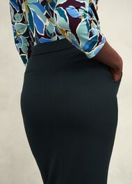 Linda Pencil Skirt, Deep Pine Green, hi-res