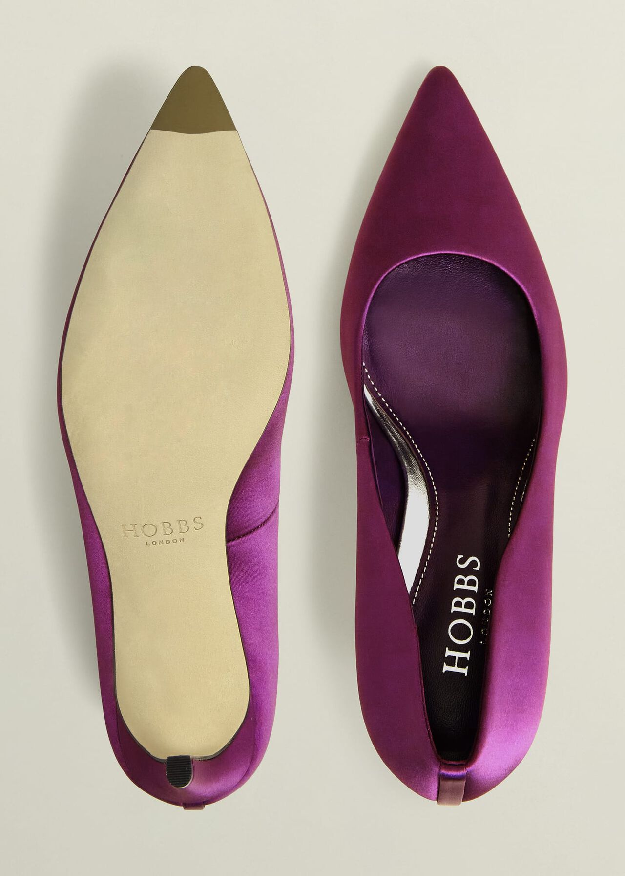 Leila Pumps, Warm Plum, hi-res