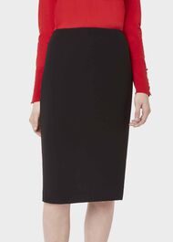 Petite Alva Pencil Skirt, Black, hi-res