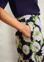 Dorothea Skirt, Navy Multi, hi-res
