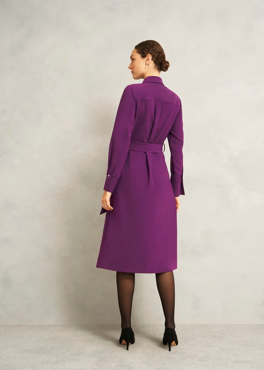 Petite Violet Dress, Vibrant Purple, hi-res