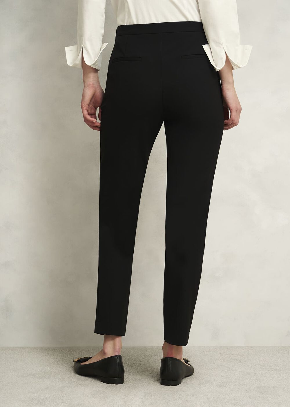 Lexi Slim Travel Pants, Black, hi-res