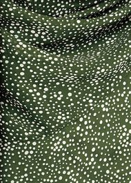 Frances Spot Belted Dress, Fern Green, hi-res