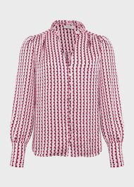 Darcey Blouse, Pink Multi, hi-res