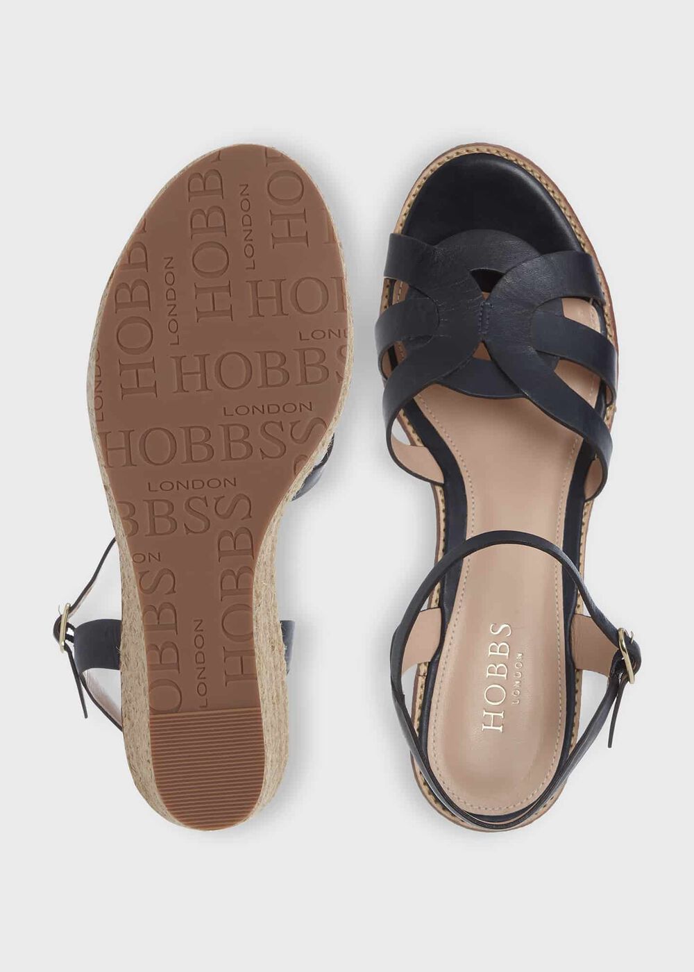 Grace Espadrille, Navy, hi-res
