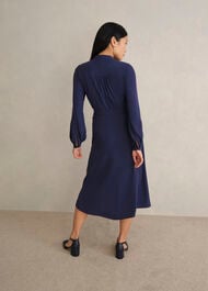 Petite Lettie Dress, Midnight Navy, hi-res