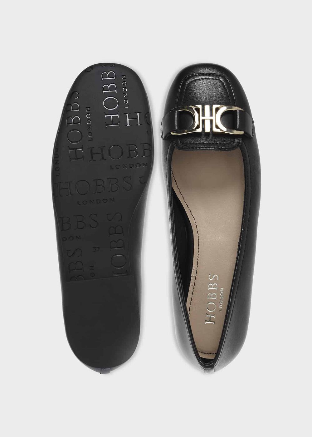 Margot Flat, Black, hi-res