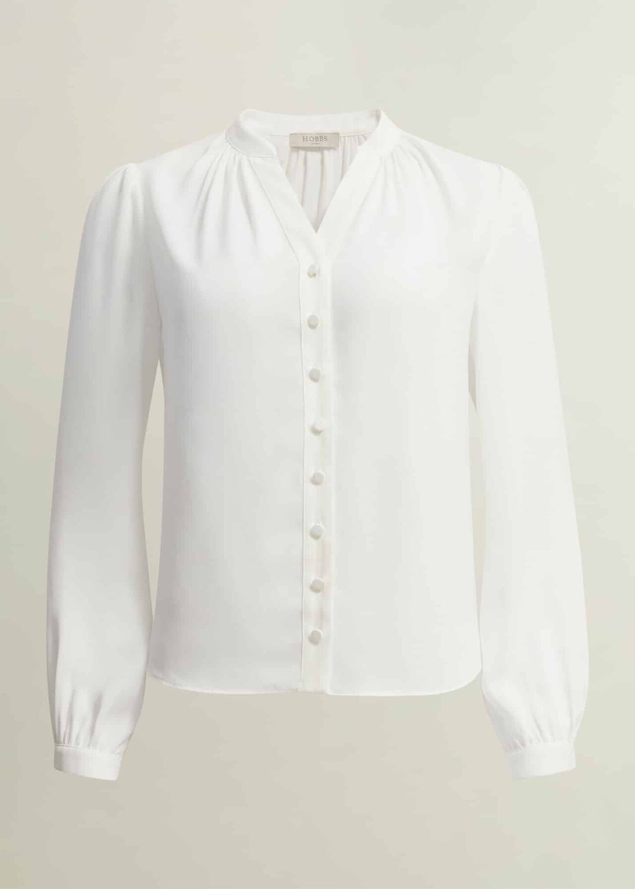 Peony Blouse, Ivory, hi-res
