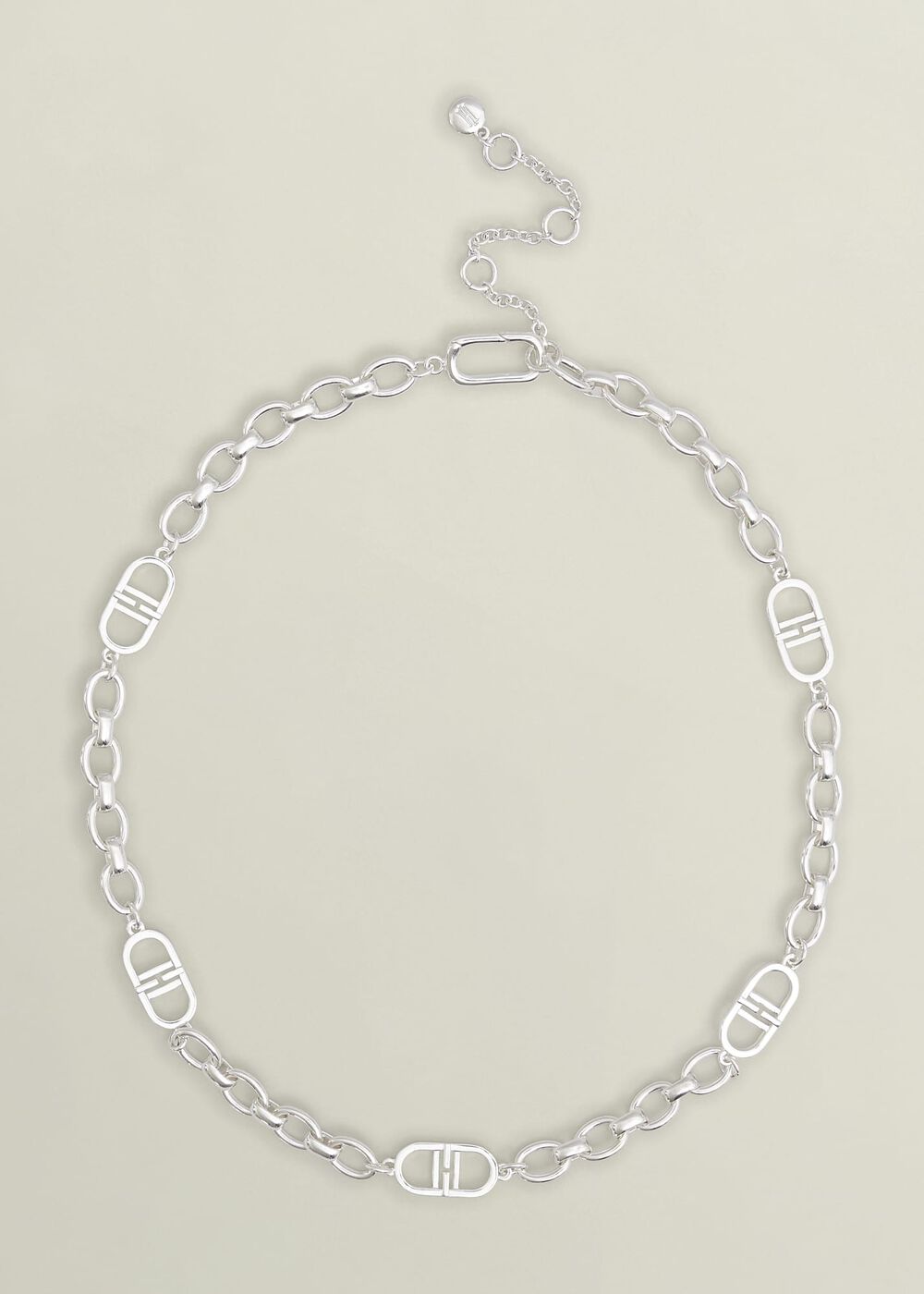 Bette Chain Silver Plated Necklace, Silver, hi-res