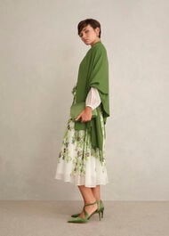 Matilda Scarf, Bay Leaf Green, hi-res