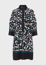 Marci Tunic Dress, Black Multi, hi-res