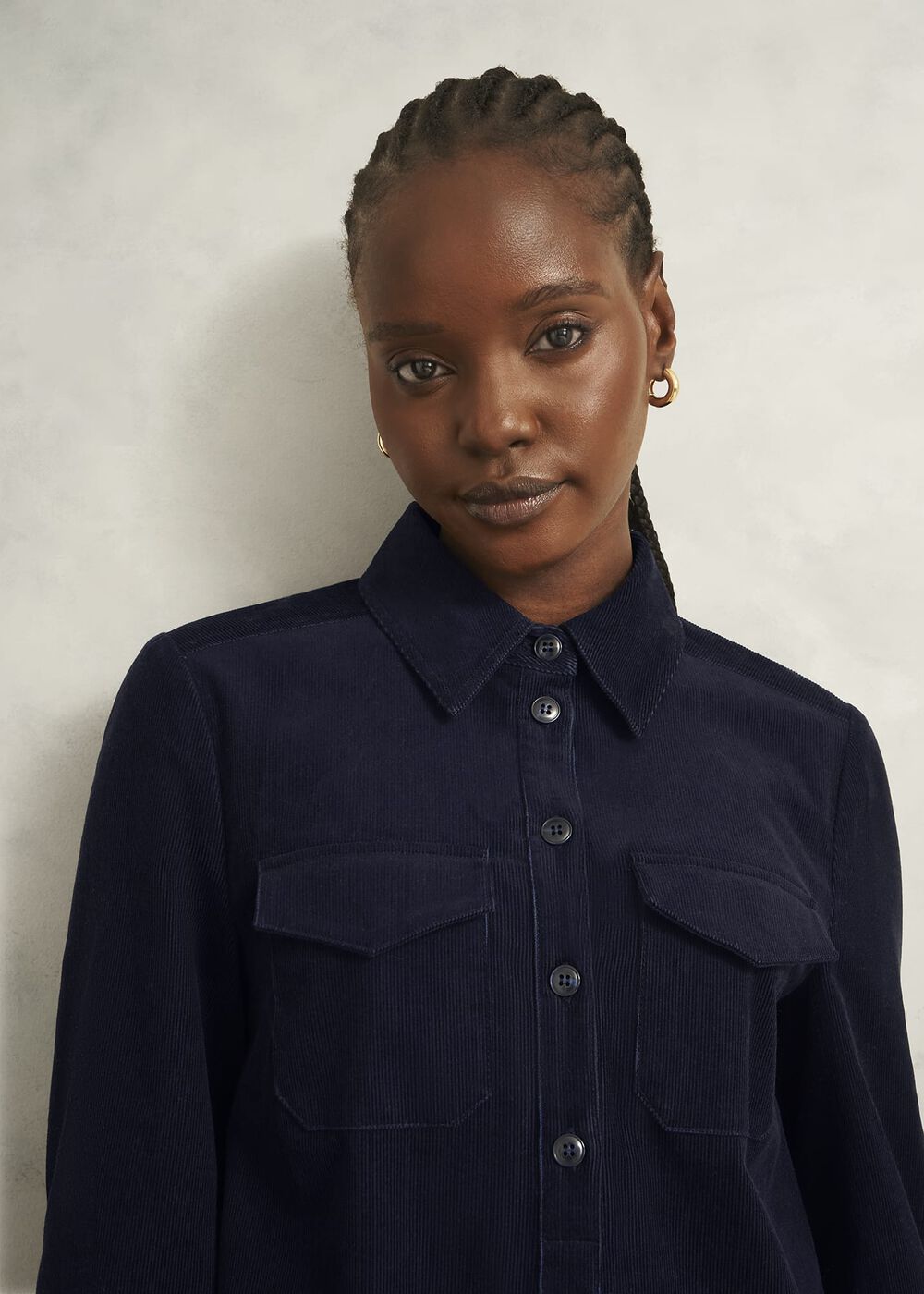 Lena Dress, True Navy, hi-res