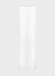 Natasha Wide Trousers, Ivory, hi-res