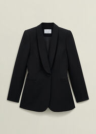 Charlecote Jacket, Black, hi-res
