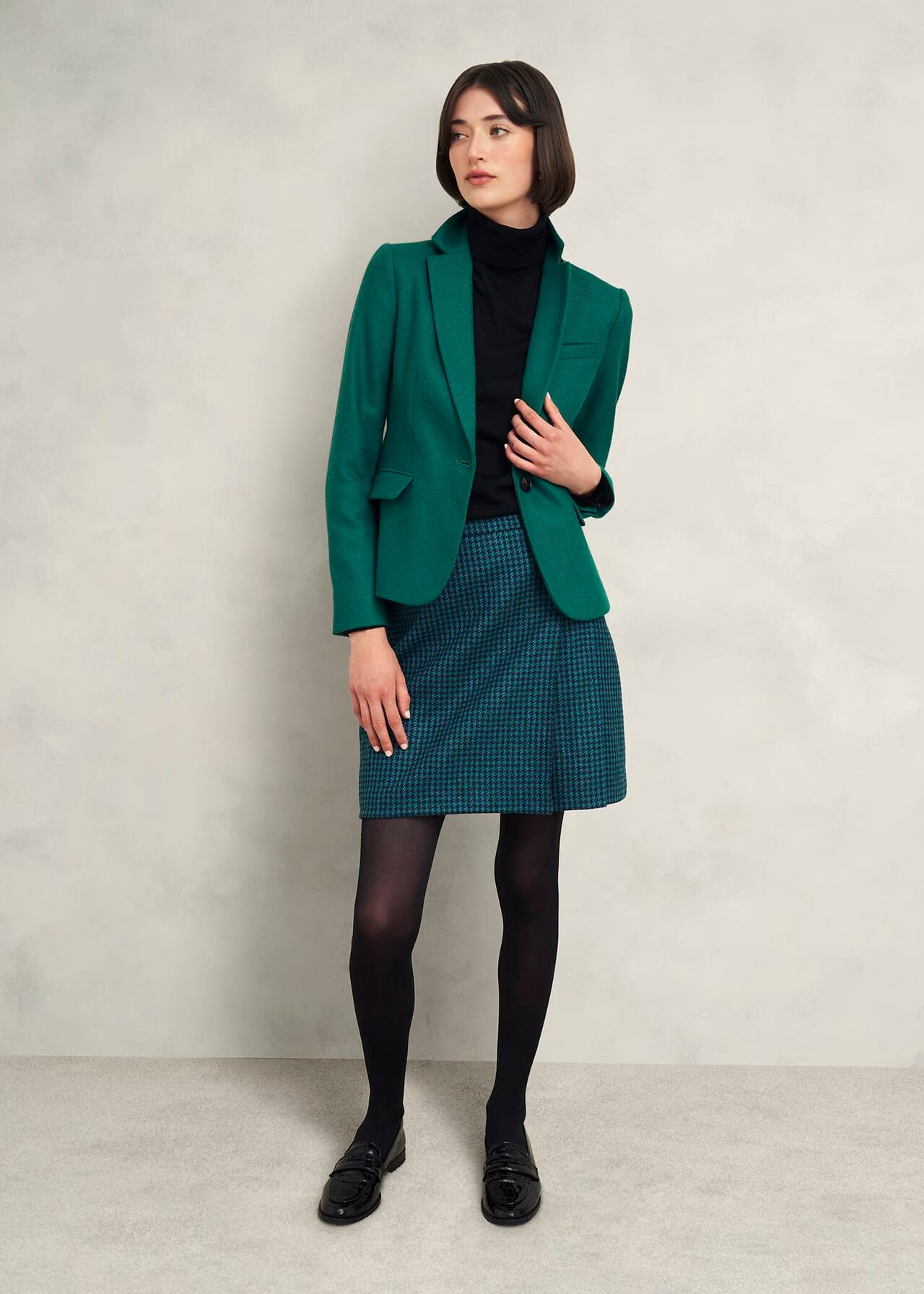 Leah Skirt Skirt, Green Multi, hi-res
