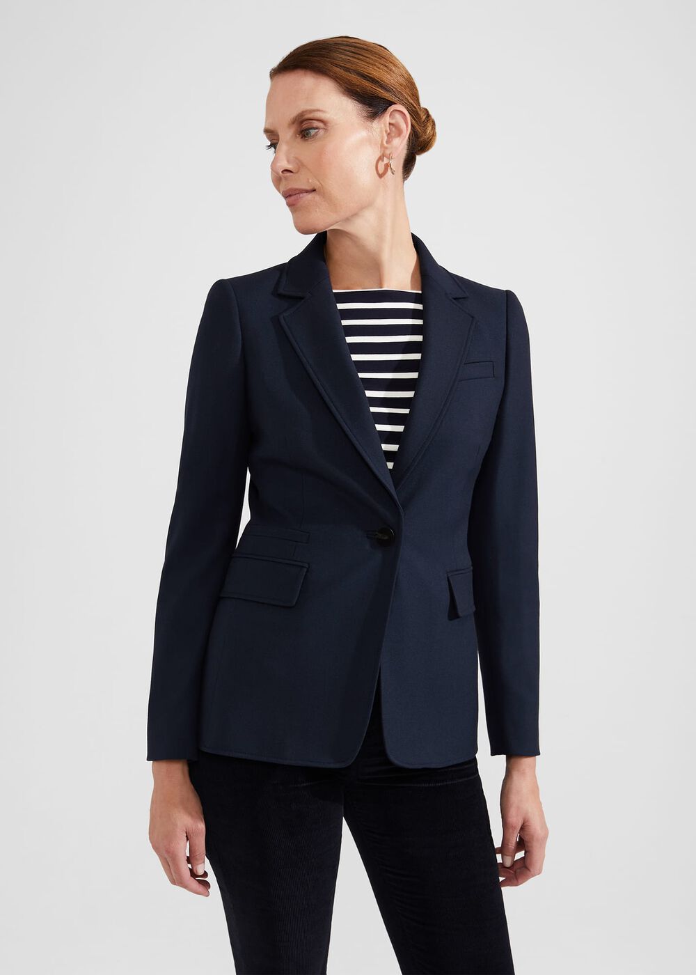 Cynthia Jacket, Navy, hi-res