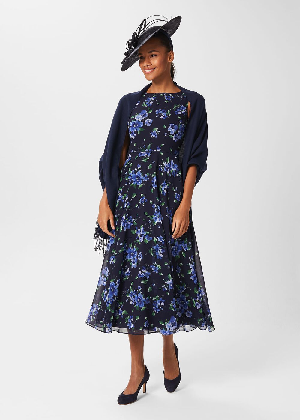 Matilda Scarf, Midnight, hi-res