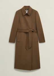 Petite Livia Wool Coat, Vicuna, hi-res