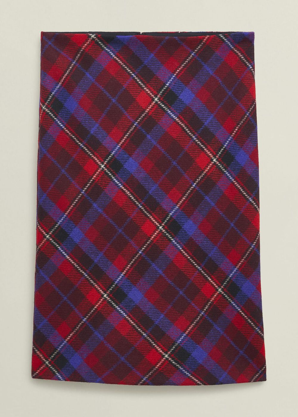 Daphne Wool Skirt, Red Multi, hi-res