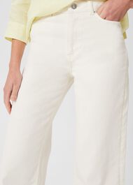 Riley Crop Jeans, Milky White, hi-res