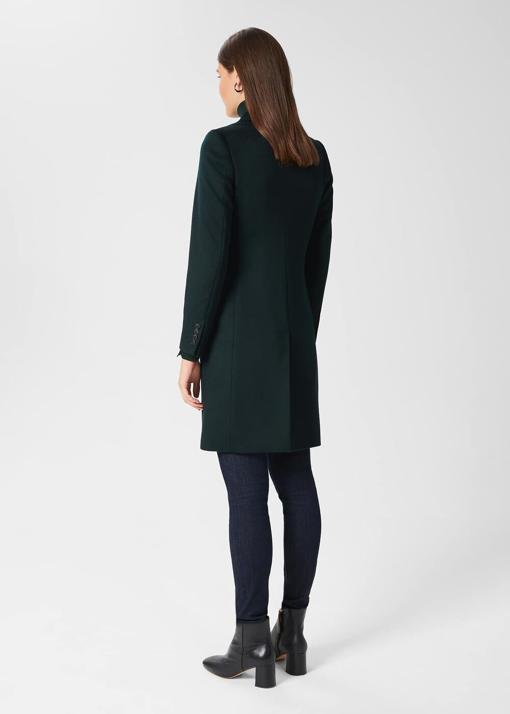 Tilda Wool Coat, Fern Green, hi-res