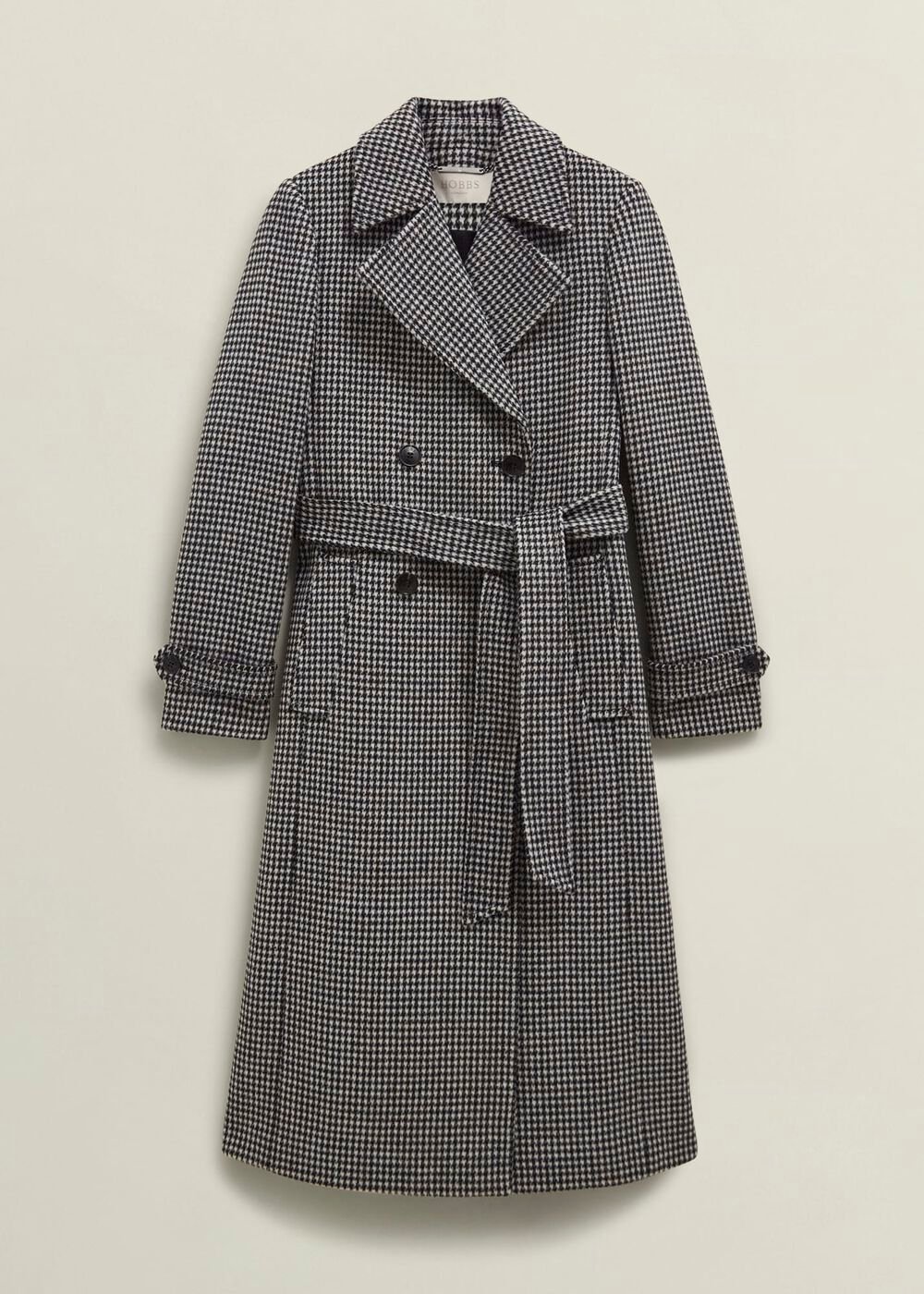 Bromley Coat With Wool, Black Multi, hi-res
