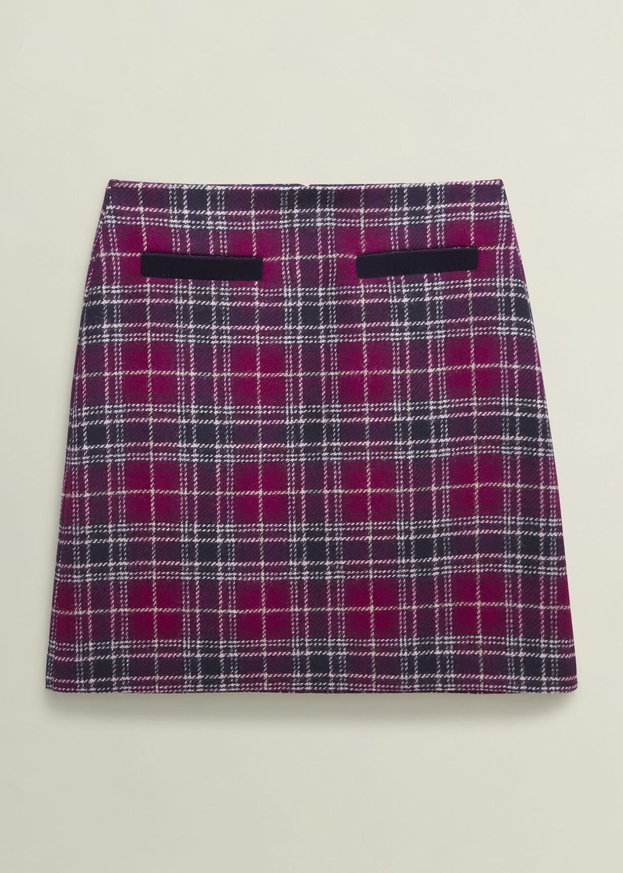 Ruthie Wool Skirt, Pink Multi, hi-res