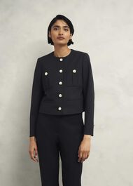 Sinclair Jacket With Wool, Black, hi-res