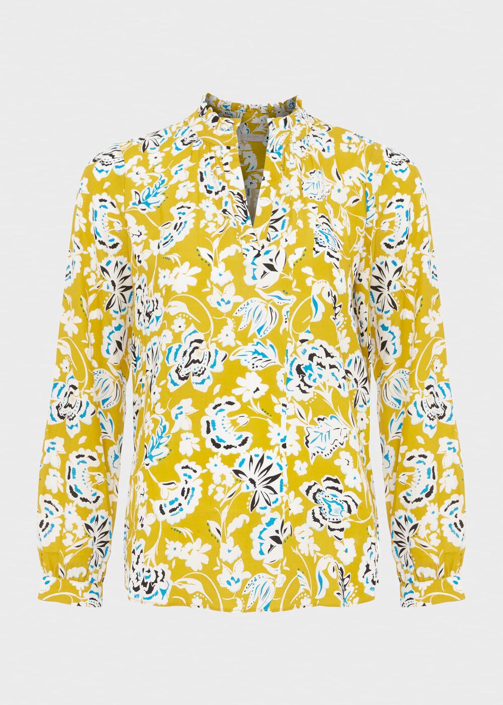 Shona Blouse, Yellow Multi, hi-res