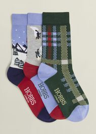 Winter Season Sock, Multi, hi-res