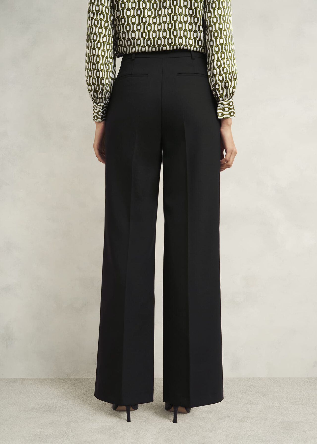Casey Trousers With Wool, Black, hi-res