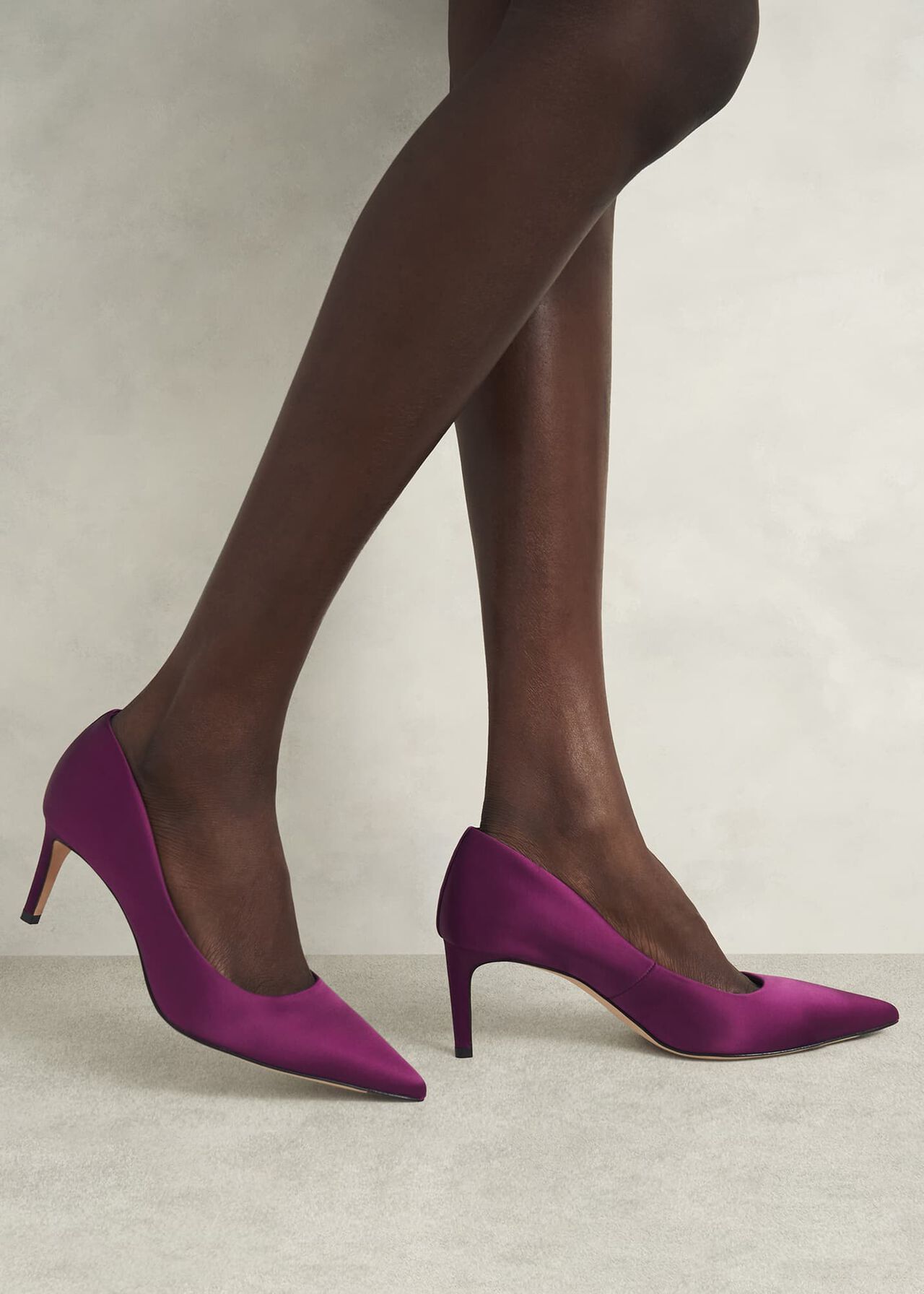 Leila Pumps, Warm Plum, hi-res