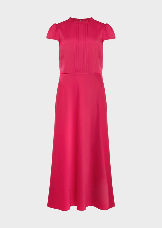 Marlene Satin Midi Dress