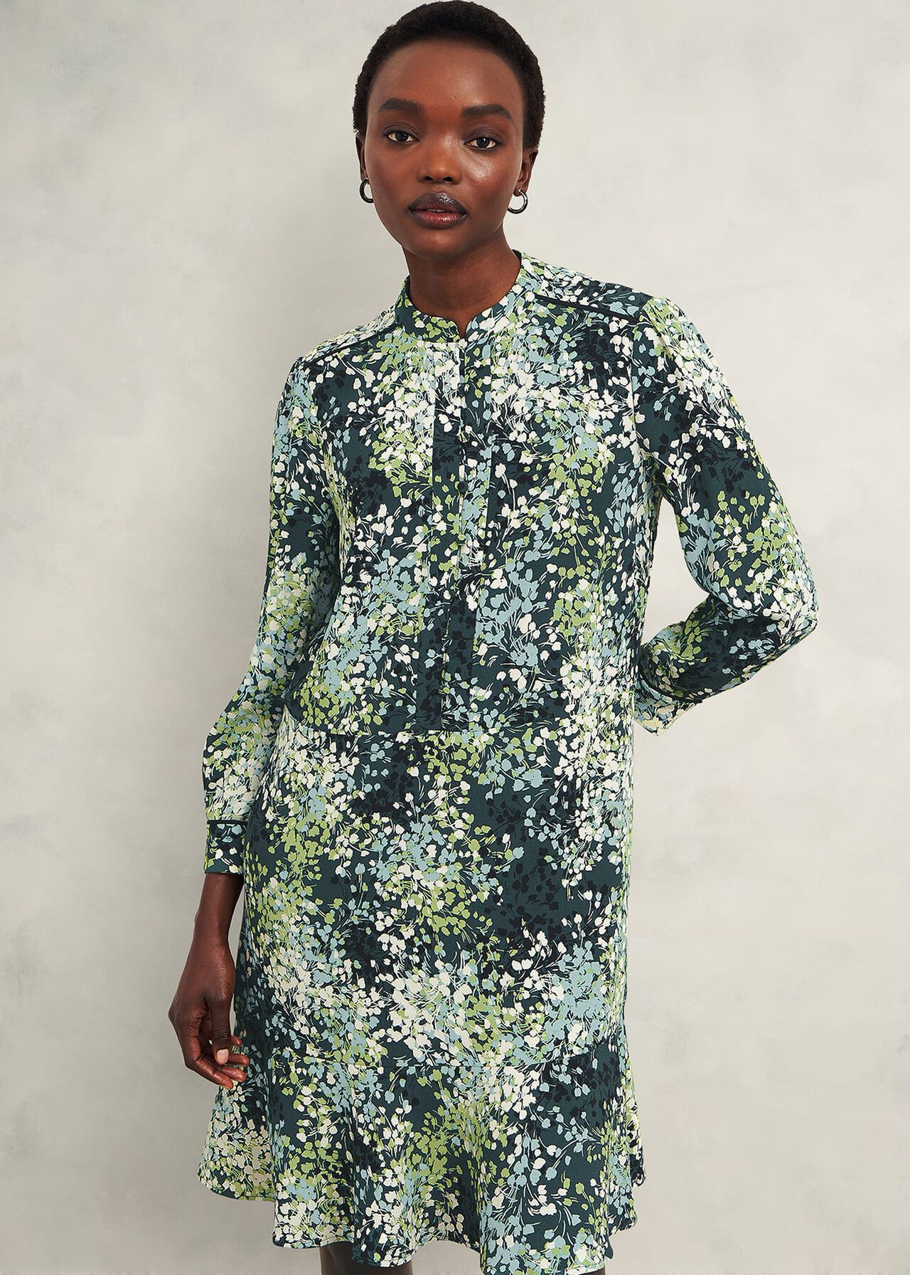 Nelle Dress, Green Multi, hi-res