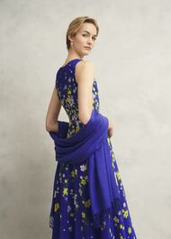 Matilda Scarf, Allium Blue, hi-res