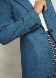 Petite Lilla Wool Jacket, Blue, hi-res