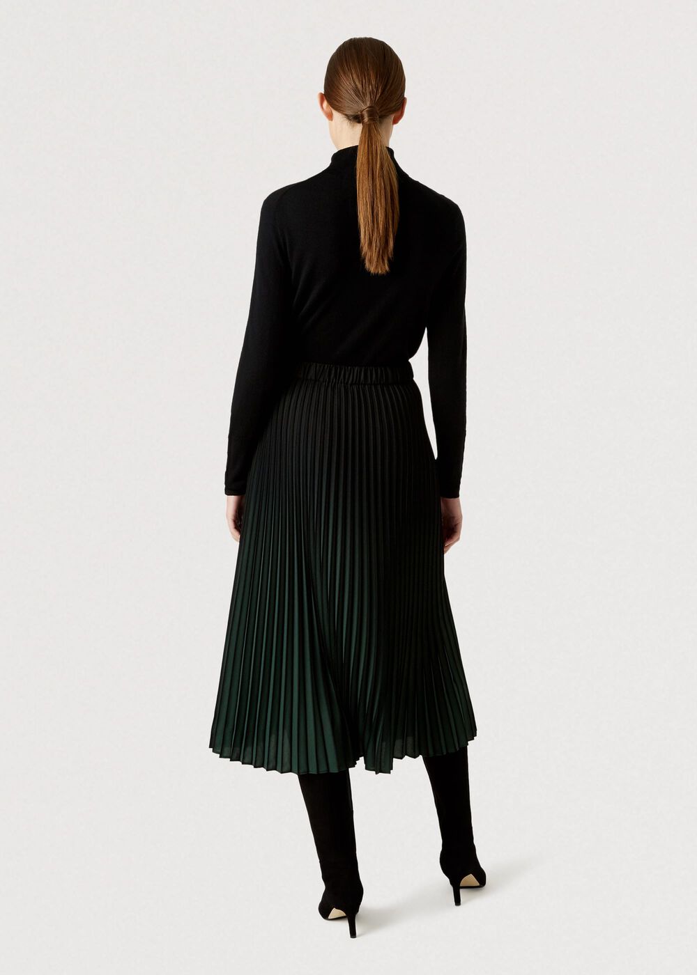 Tasha Skirt, Black Green, hi-res