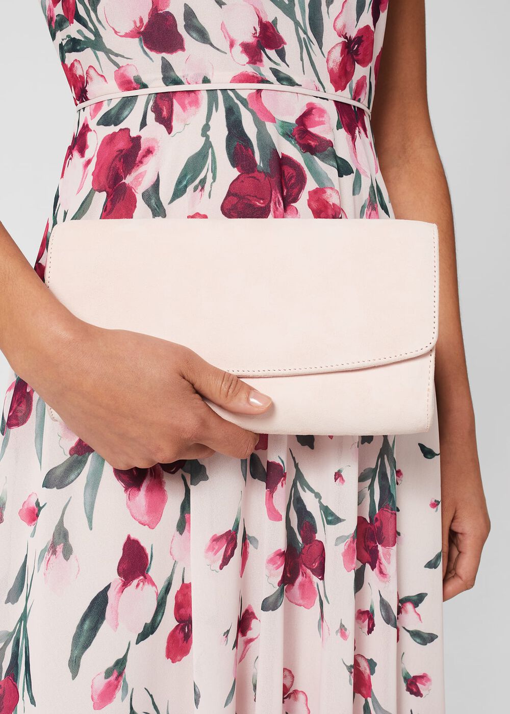 Sarah Clutch, Pale Pink, hi-res