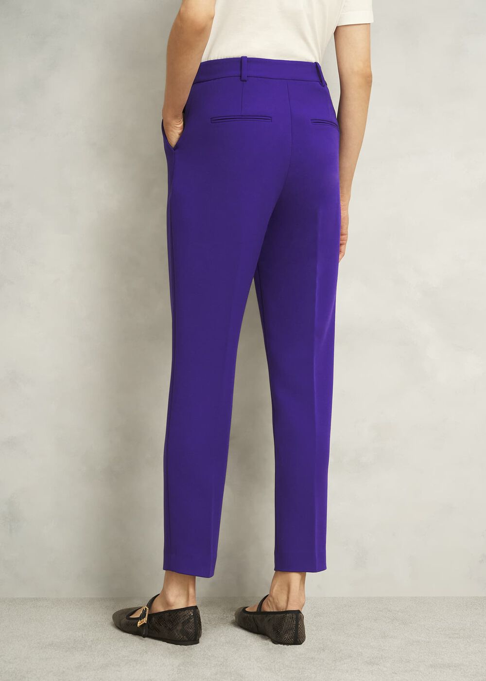 Petite Sami Tapered Pants, Jewel Purple, hi-res