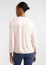Magnolia Blouse, Pink Peach, hi-res