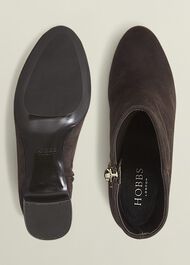 Rochelle Ankle Boots, Chocolate Brown, hi-res