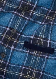Petite Joella Wool Dress, Blue Multi, hi-res