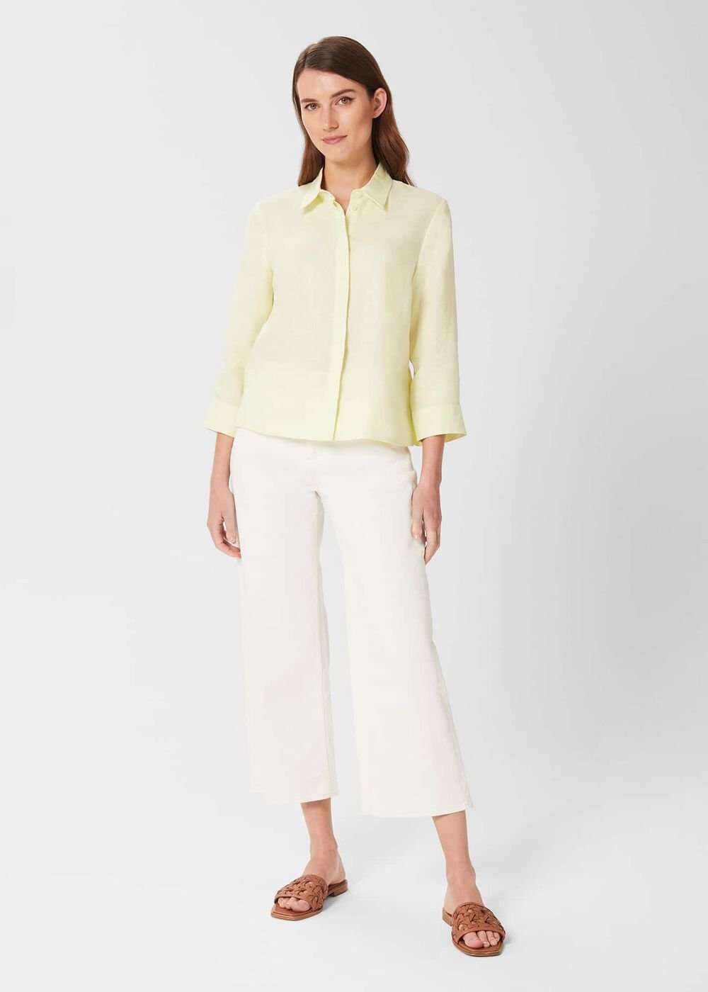 Riley Crop Jeans, Milky White, hi-res