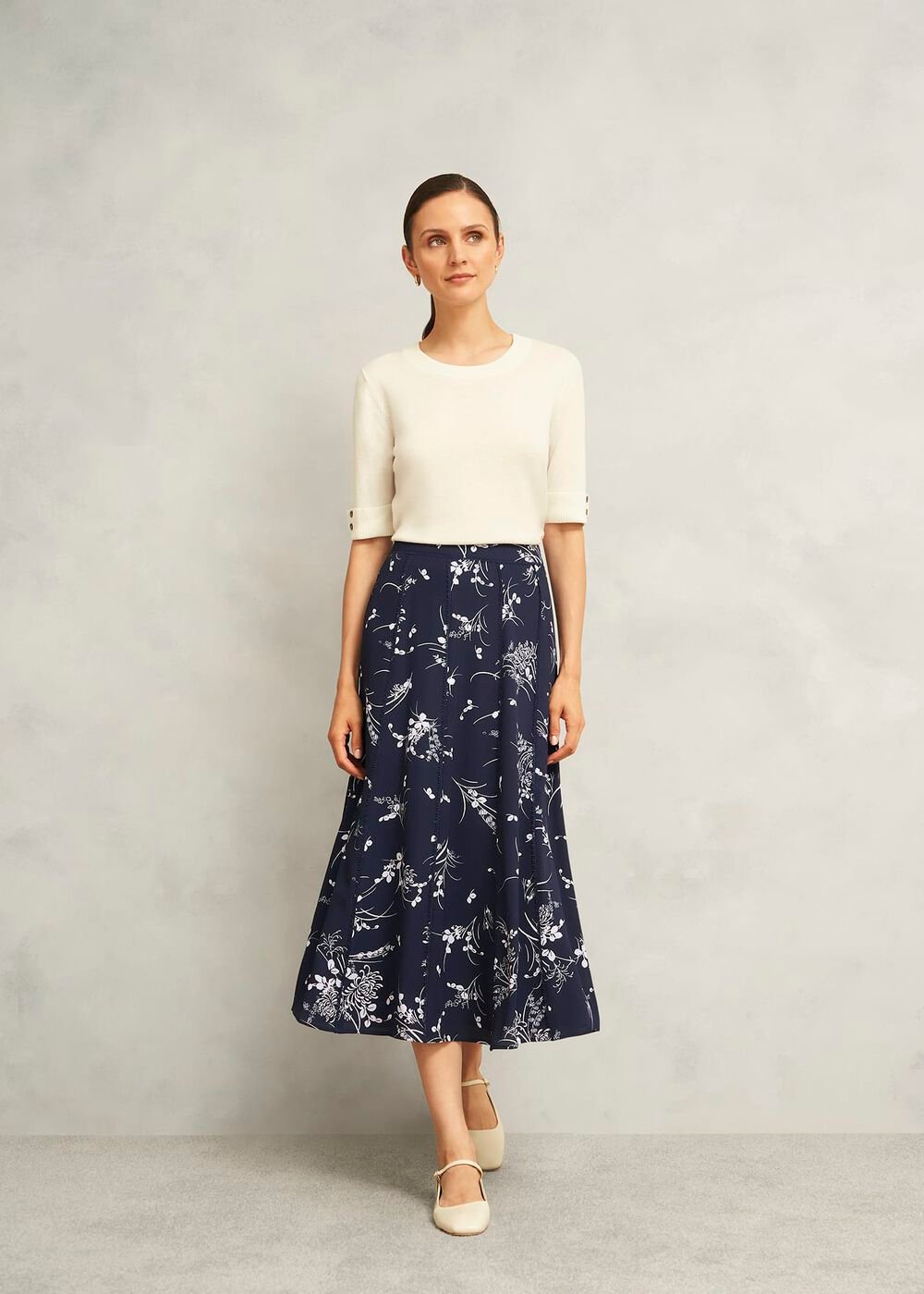 Brielle Skirt, Midnight Multi, hi-res