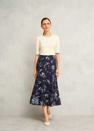 Brielle Skirt, Midnight Multi, hi-res