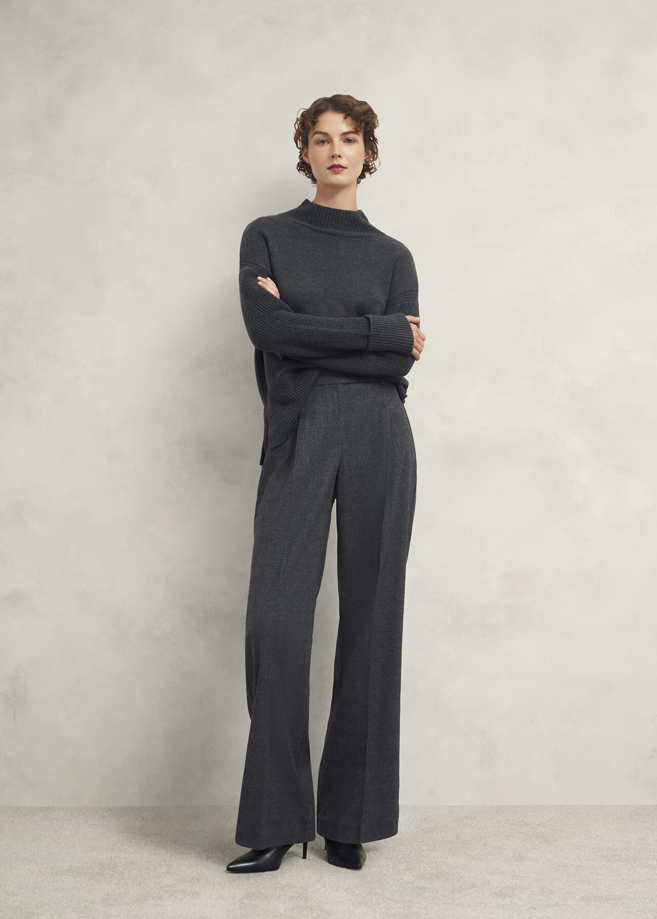 Middleton Pants With Wool , Grey Black, hi-res
