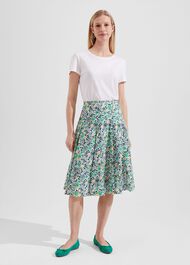 Flo Ballet Flats, Meadow Green, hi-res