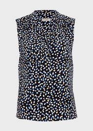 Armelle Top, Navy Multi, hi-res