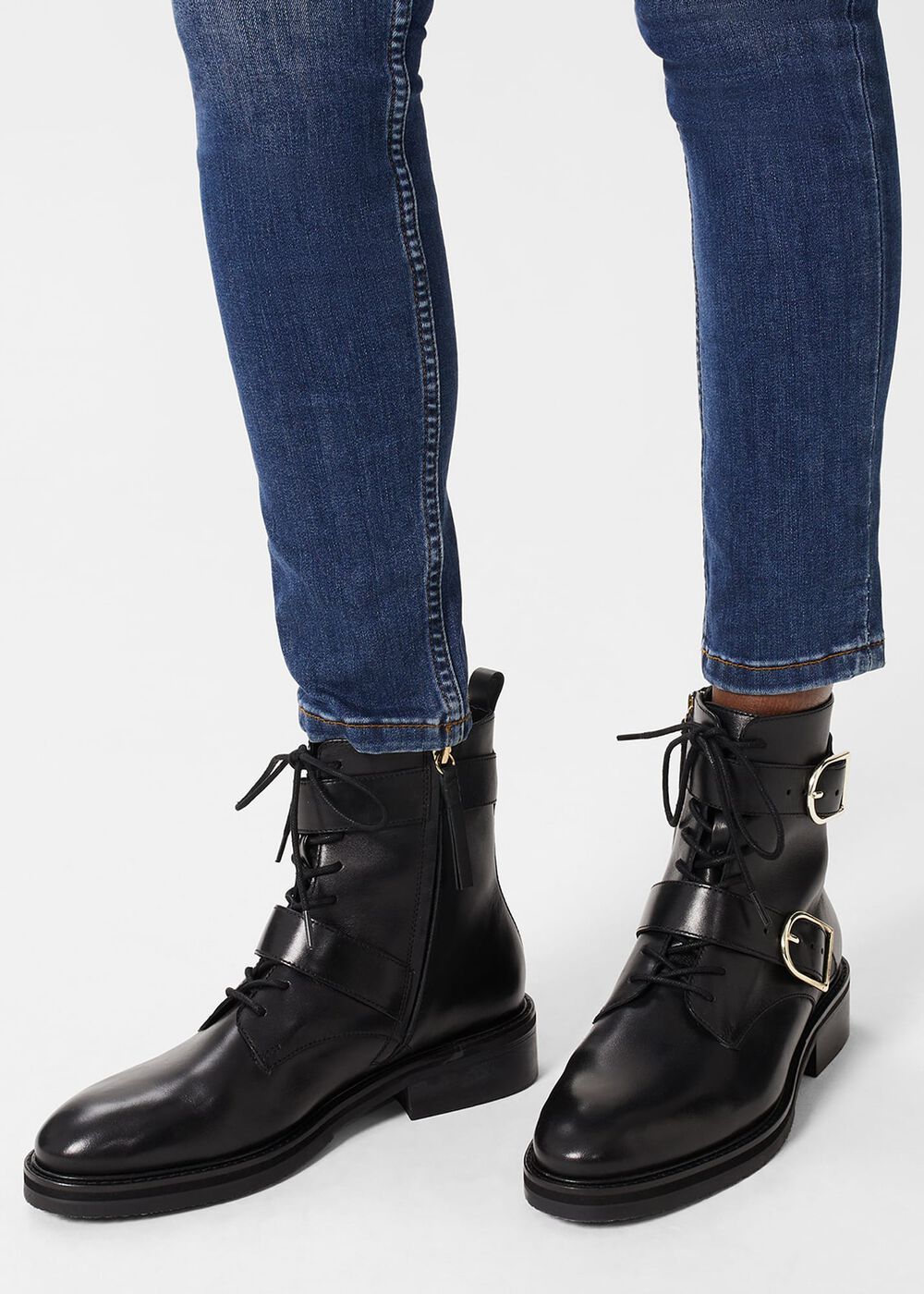 Bronwyn Boots, Black, hi-res